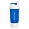 Customized 600 ML Compartment Shaker Bottle Manufacturer