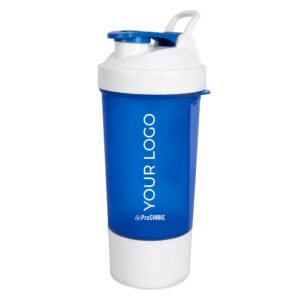 Customized 600 ML Compartment Shaker Bottle Manufacturer