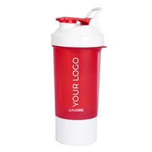 Customized 600 ML Compartment Shaker Bottle Manufacturer